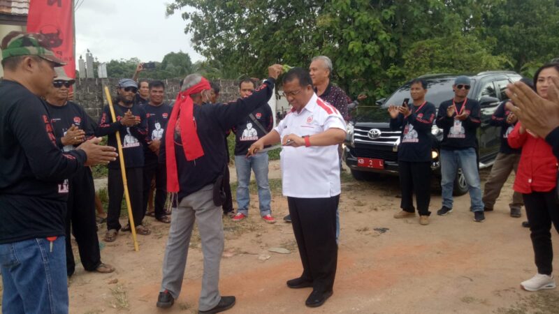 Banteng Cup Resmi dibuka Ketua KONI Kab.Landak