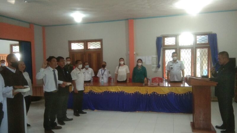 Camat Teriak lantik Anggota BPD Dharma Bakti Terpilih