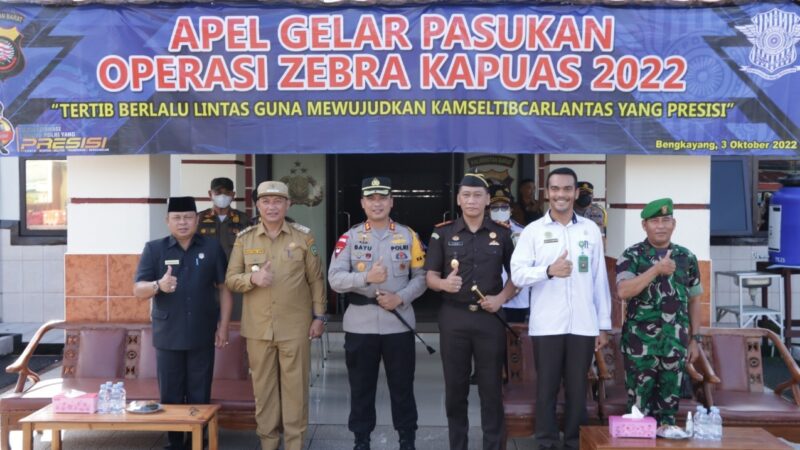 Polres Bengkayang Gelar Operasi Zebra-2022 Selama 14 Hari