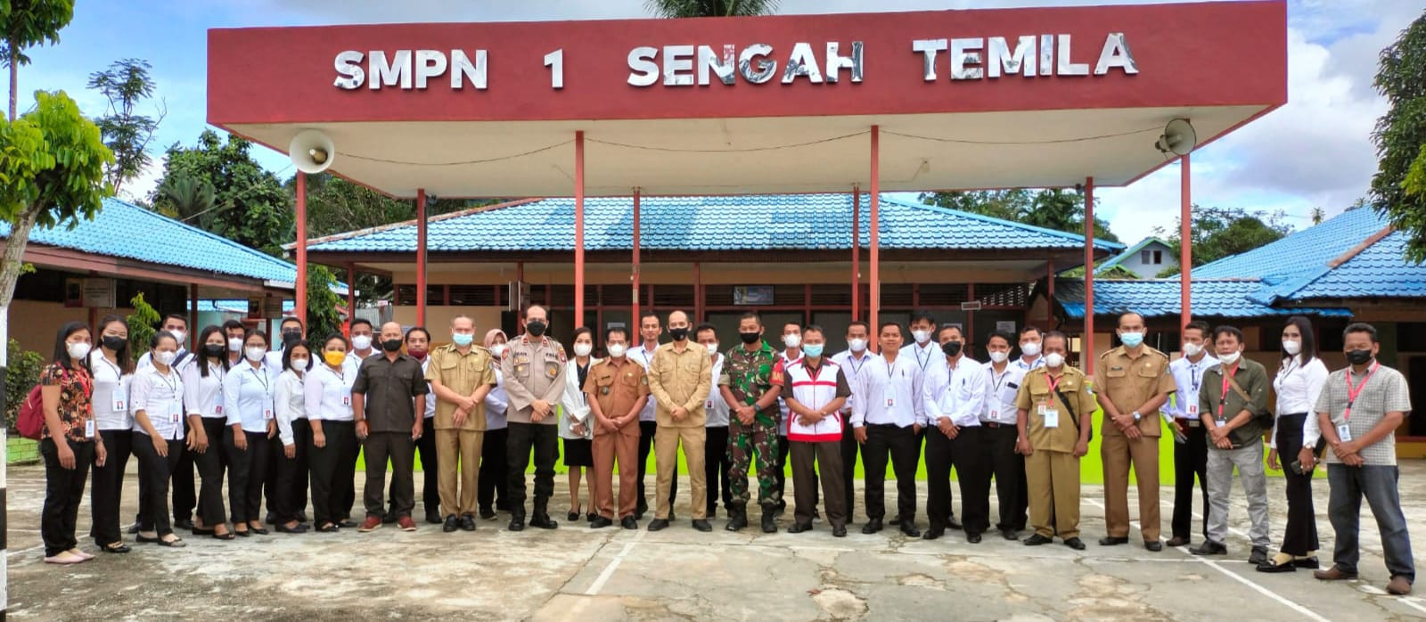 Kapolsek Sengah Temila Hadiri Penjaringan dan Penyaringan Calon Perangkat Desa Senakin