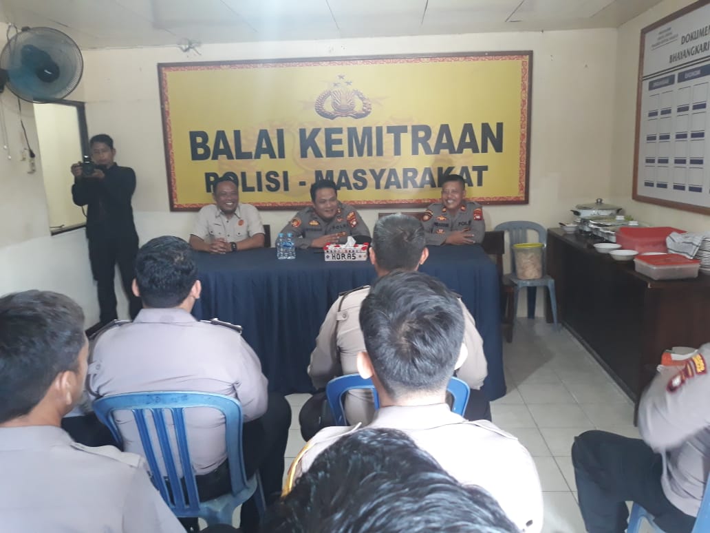 Kapolres Landak Berkunjung di Mapolsek Mandor