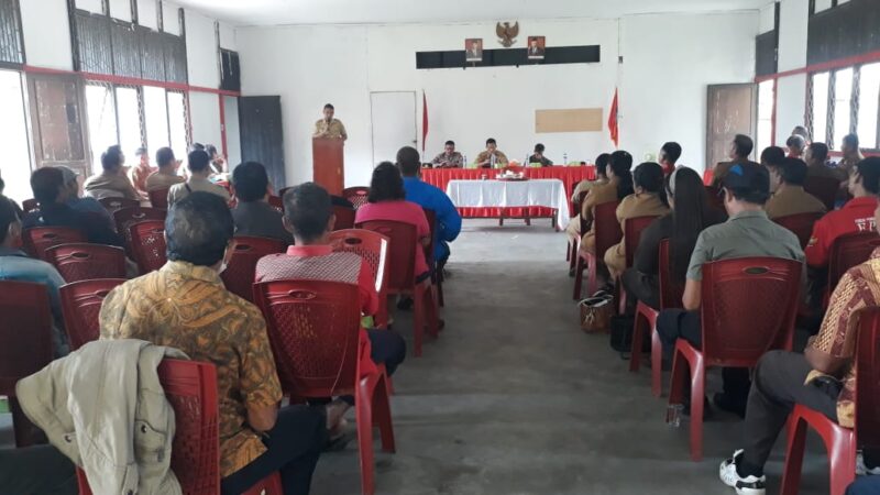 Rapat Kerja Panitia Naik Dango XXXVIII Kecamatan Mandor