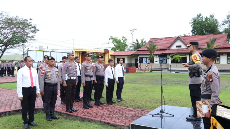 Raih Prestasi, 127 Personel Polres Bengkayang Terima Penghargaan