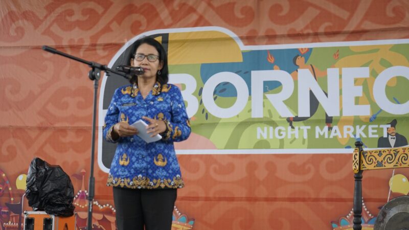 Gelar Borneo Night Market, Theresia : Bisa bantu pelaku UMKM