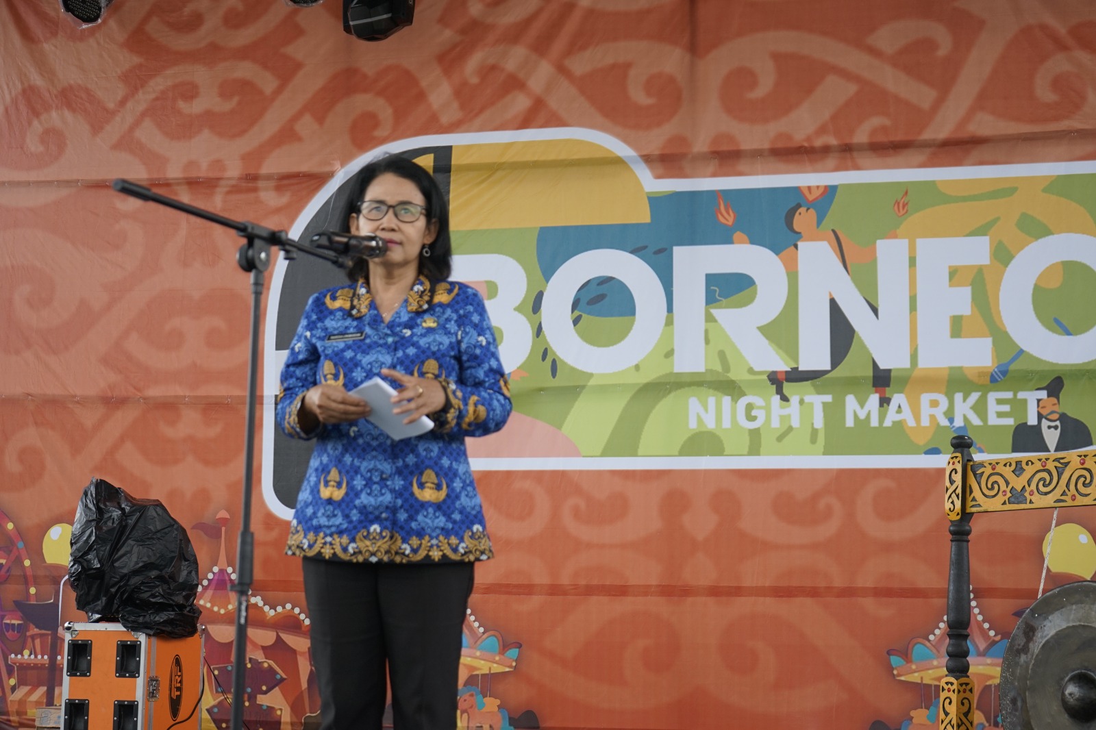 Gelar Borneo Night Market, Theresia : Bisa bantu pelaku UMKM