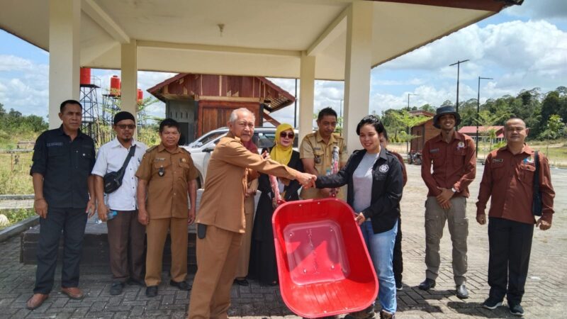 Pantau Kondisi Taman Landak, Dinas Lingkungan Hidup Turun Lapangan