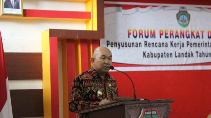 Buka Acara Forum Perangkat Daerah, Samuel : harus jelas output dan out come dari kegiatan