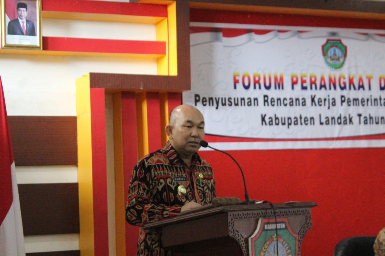 Buka Acara Forum Perangkat Daerah, Samuel : harus jelas output dan out come dari kegiatan