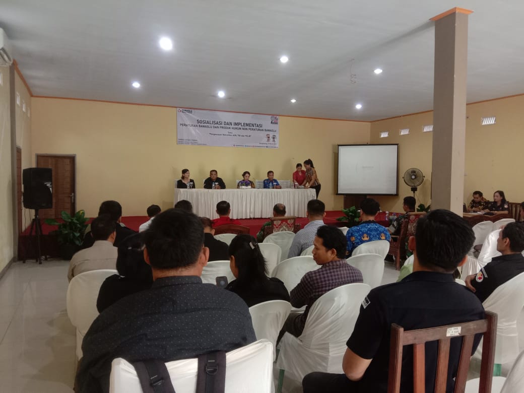 Bawaslu Kabupaten Bengkayang Gelar Sosialisasi Dan Implementasi Peraturan Lintas Sektoral
