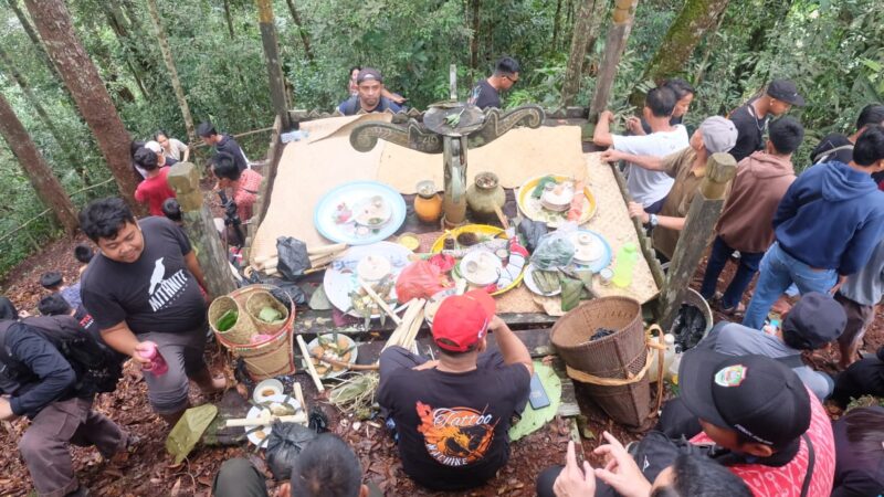 Sekda Landak Hadiri Kegiatan Naki Panamukng Bukit Marang