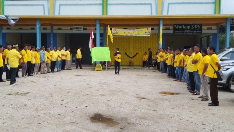 Golkar lakukan kegiatan pelatihan kader penggerak Toritorial Desa (KARAKTERDES) Se-Kecamatan Mandor