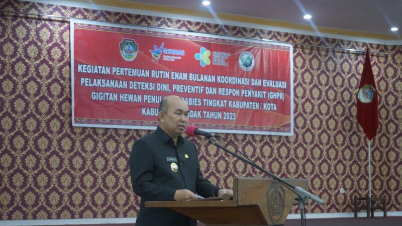 Target Eliminasi Rabies, Pemda Landak Sediakan Fasilitas Rabies Center