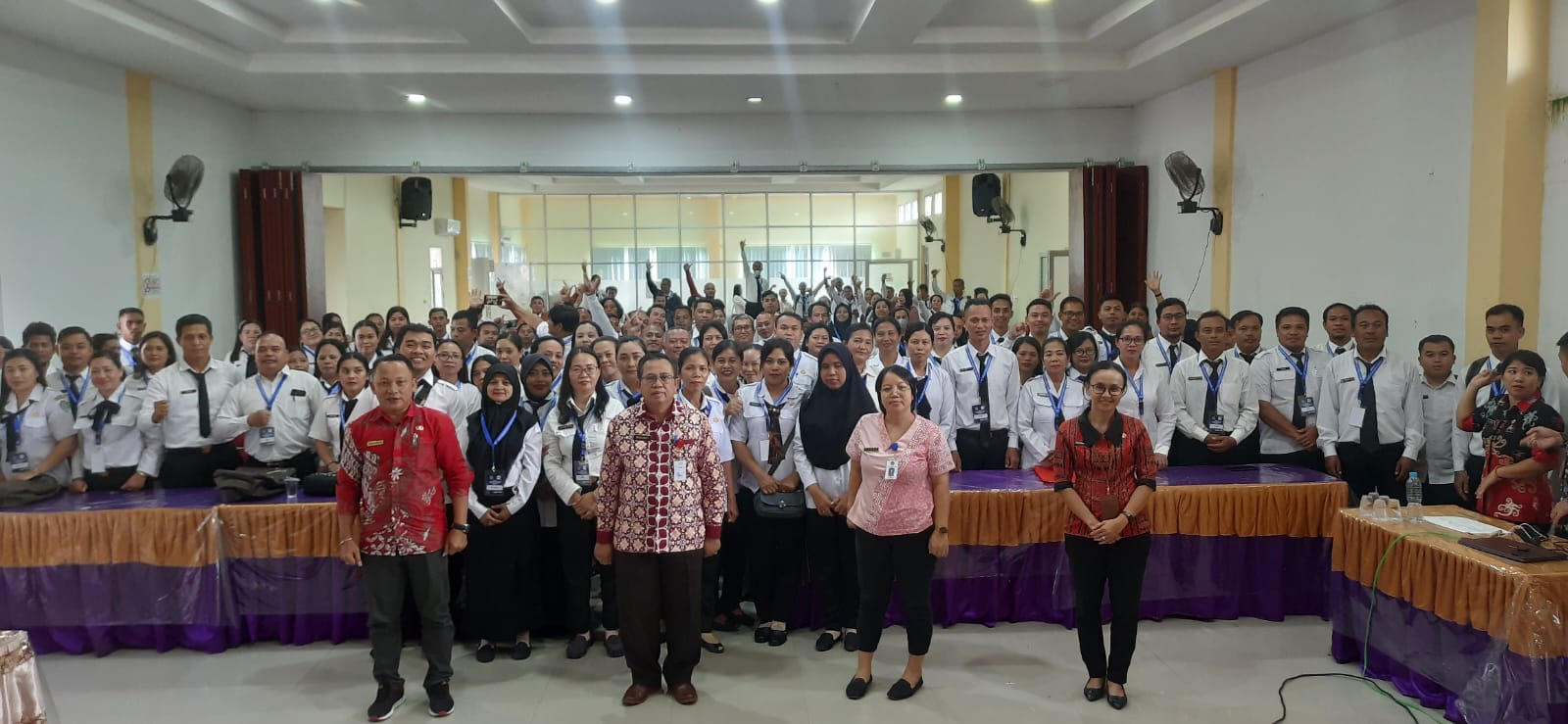 Tutup Kegiatan Orientasi PPPK, Marsianus berharap agar semua materi yang diterima dapat menumbuhkan semangat kerja