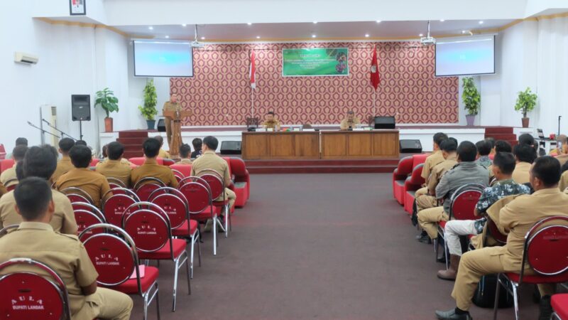 Pemkab Landak Gelar Bimtek Sensus Perkebunan, Untuk Penyusunan Masterplan Perkebunan