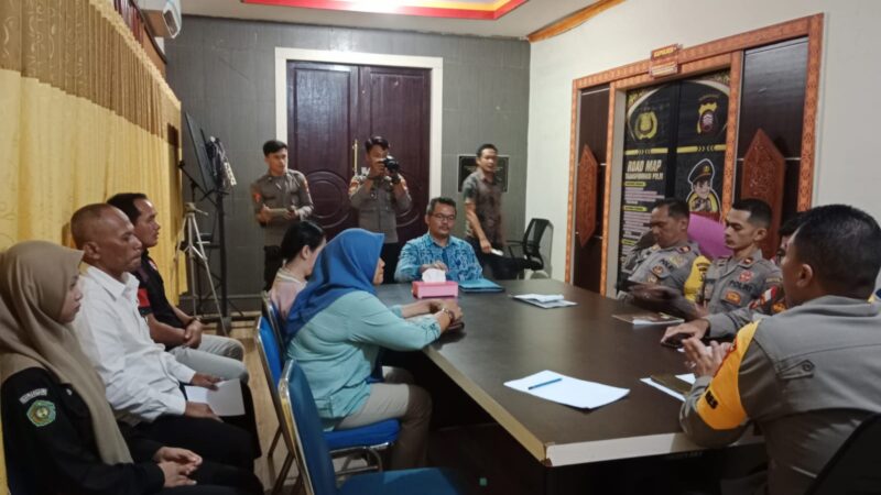 Upayakan Kwalitas Air PDAM, Perumdam Tirta Bengkayang Audiensi Dengan Kapolres Bengkayang