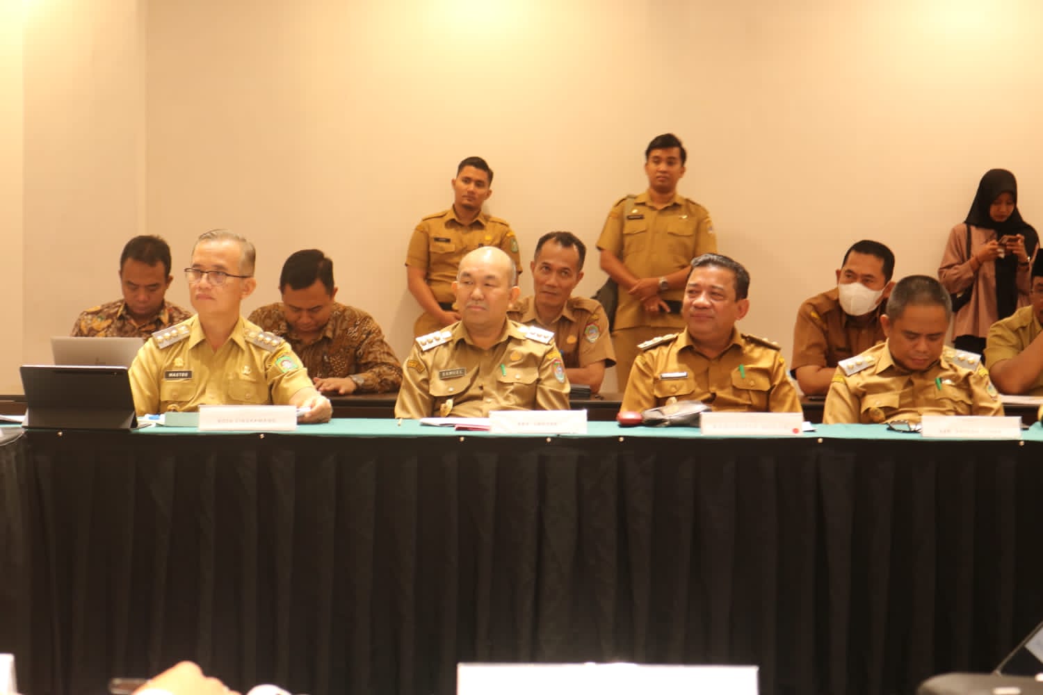 Samuel Hadiri High Level Meeting TPID Kalimantan Barat