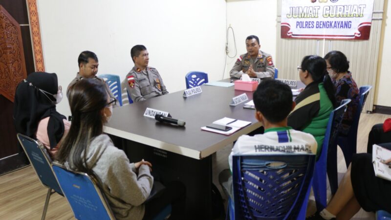 Polres Gelar Jumat Curhat, Jaga Stabilitas Harga dan Ketersediaan Bahan Pangan Pokok Penting