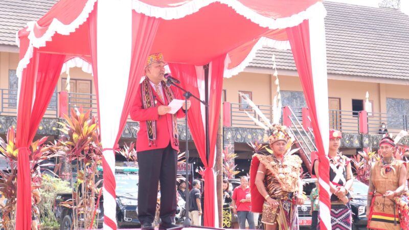 Buka Naik Dango ke 38, Samuel : Salah Satu Upaya Memelihara Seni dan Budaya Dayak