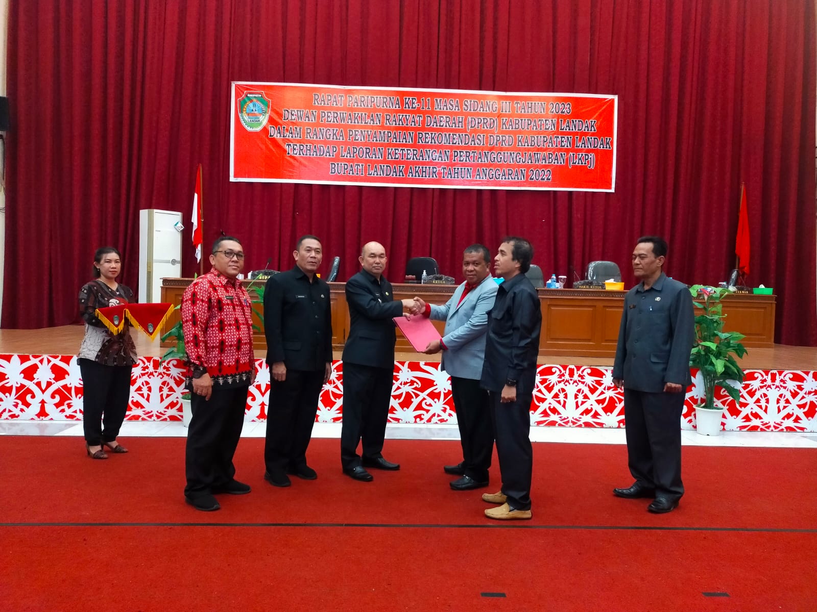 Samuel Hadiri Rapat Paripurna Ke-11 Masa Sidang III Tahun 2023