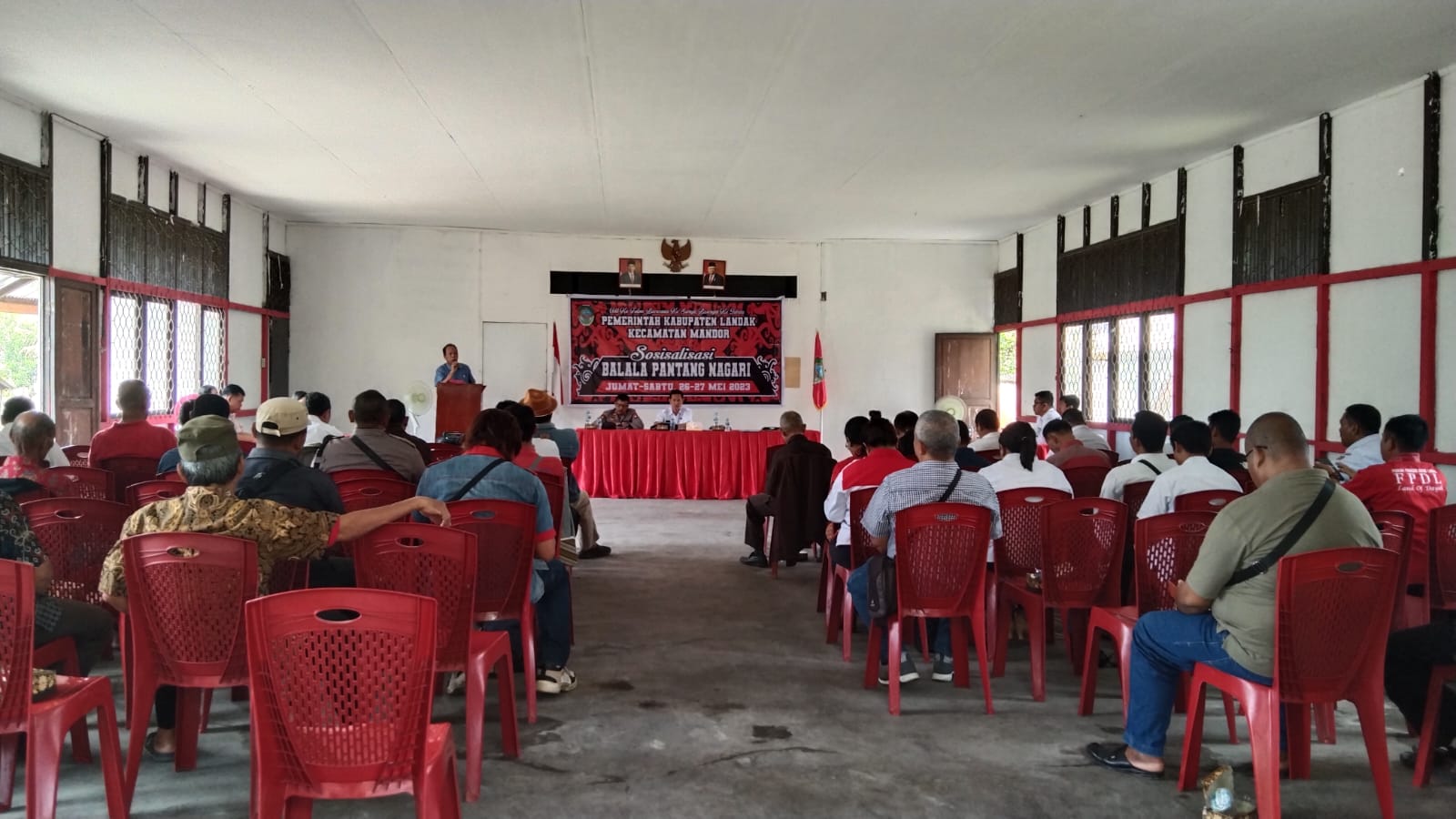 Kecamatan Mandor Laksanakan Sosialisasi Balala Pantang Nagari