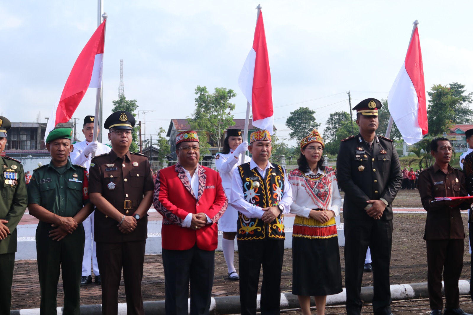 Samuel Pimpin Upacara Peringatan Hari Lahir Pancasila