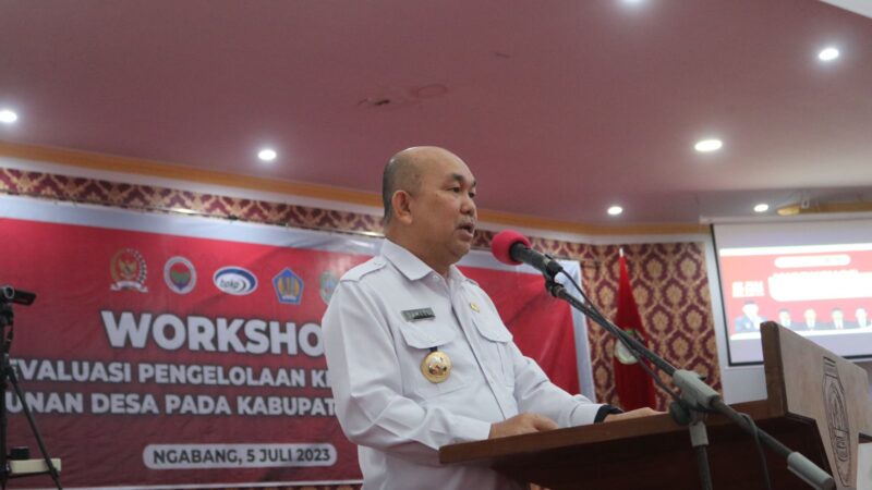 Workshop Evaluasi Pengelolaan Keuangan dan Pembangunan Desa, Samuel Ingatkan Pemenuhan Kebutuhan Dasar