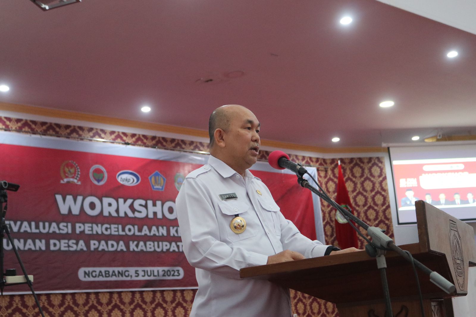 Workshop Evaluasi Pengelolaan Keuangan dan Pembangunan Desa, Samuel Ingatkan Pemenuhan Kebutuhan Dasar