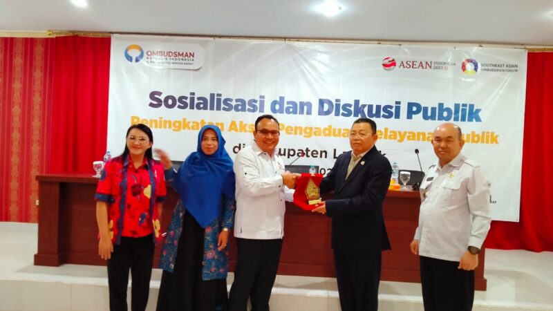 Samuel Buka Sosialisasi dan Diskusi Publik Peningkatan Akses Pengaduan