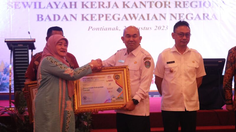 Landak Raih Peringkat 4 Kategori Implementasi Manajemen ASN Pengembangan