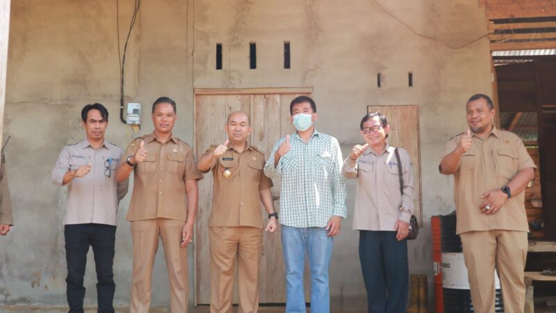 Samuel Kunjungi PT Rimba Borneo Makmur