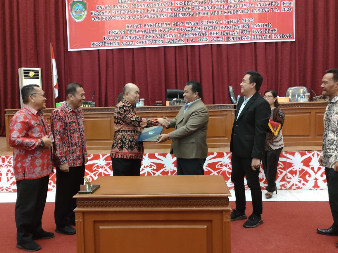 Samuel Hadiri Rapat Paripurna Ke-2 Masa Sidang I Tahun 2023