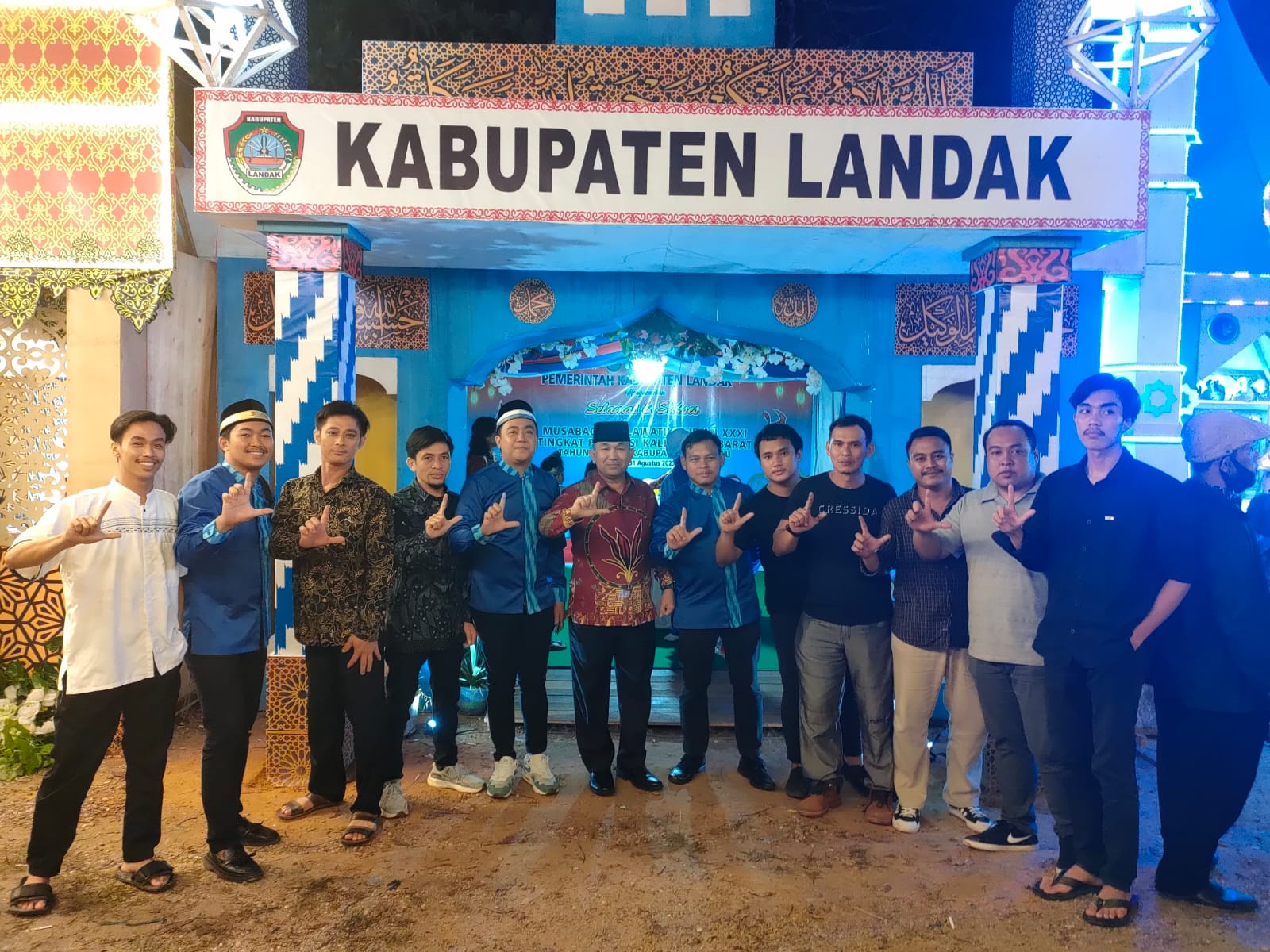 Samuel Hadiri Pembukaan MTQ Tingkat Provinsi Kalimantan Barat Tahun 2023