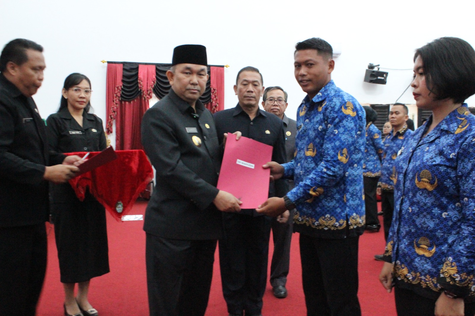 Lantik 267 PPPK Jabatan Fungsional Guru, Samuel : Bertanggung jawab, berintegrasi serta menjunjung tinggi nilai-nilai kehormatan sebagai ASN