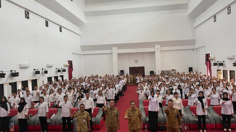 Vinsensius Buka Acara Pembekalan Manajemen Administrasi Kepegawaian PPPK Jabatan Fungsional Guru Tahun Formasi 2022