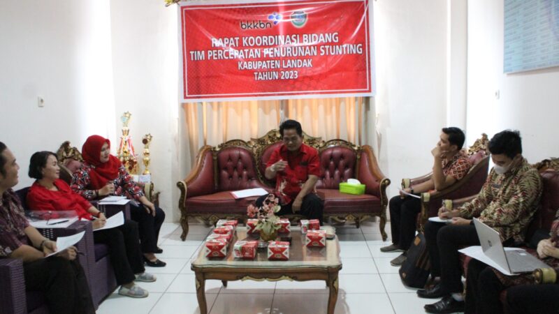 Diskominfo Landak gelar Rapat Bidang Publikasi dan Pemberitaan TPPS Kab.Landak