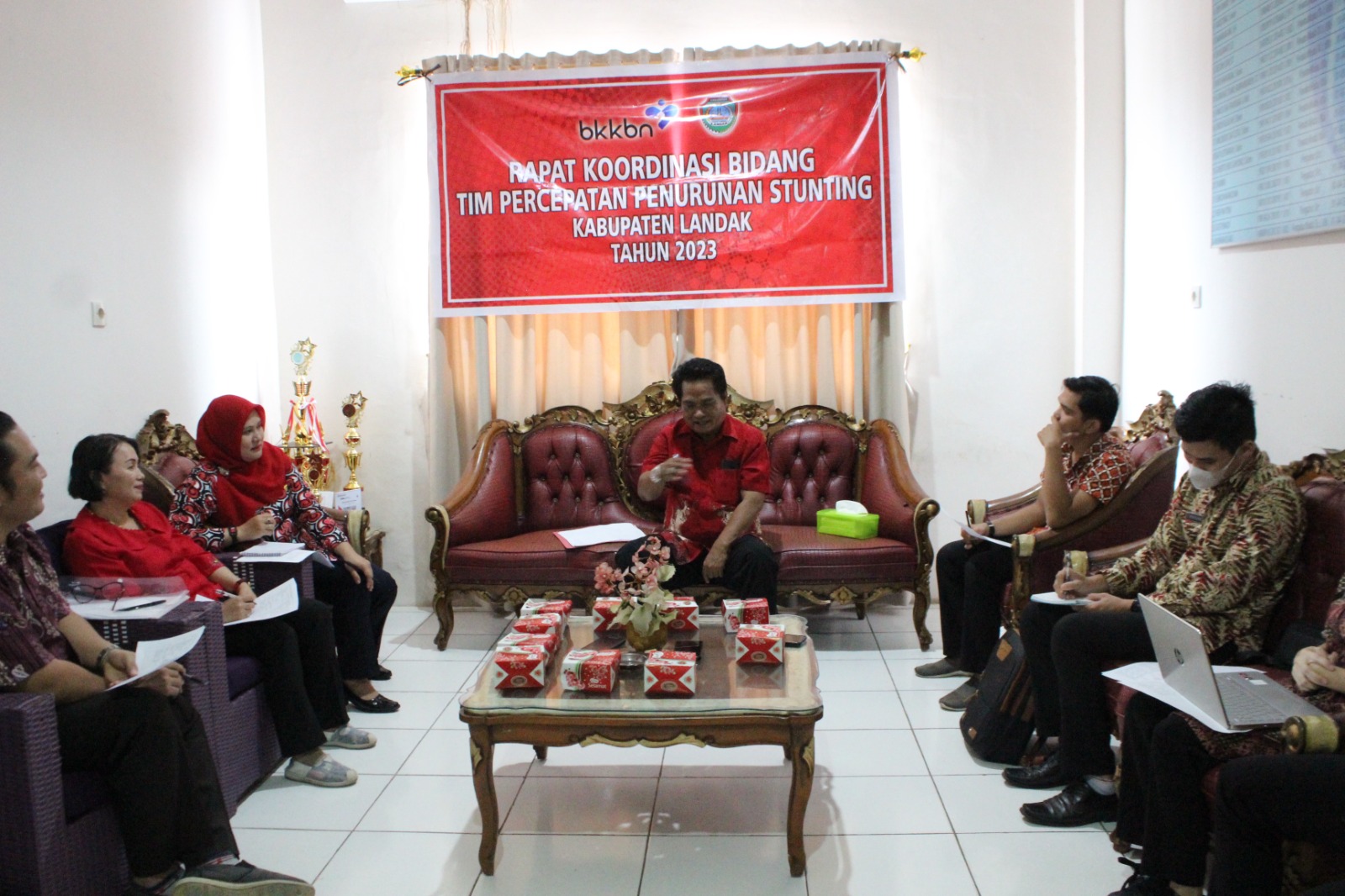 Diskominfo Landak gelar Rapat Bidang Publikasi dan Pemberitaan TPPS Kab.Landak