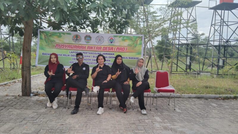 BUMDESMA Desmara Maju Barage Laksanakan Musyawarah Antar Desa