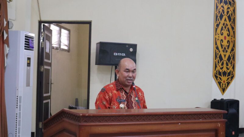 Samuel Buka Konkerkab III PGRI Landak Masa Bakti IV Tahun 2023