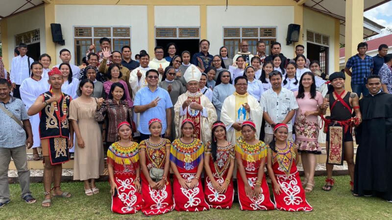 Perayaan Syukur HUT Paroki Jelimpo, PJ.Bupati melalui Asisten Umum Sampaikan Ucapan Selamat Ulang Tahun ke 5