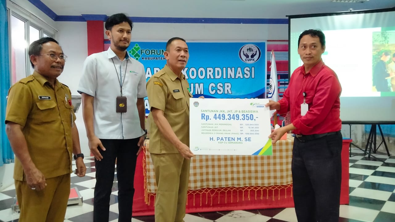 Vinsensius Pimpin Rapat Forum CSR Bersama Pihak Perusahaan