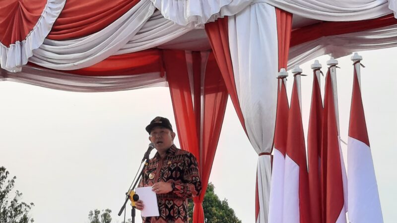 Samuel Buka Kegiatan Pagelaran Pesona Bhineka Tunggal Ika Kabupaten Landak Tahun 2023