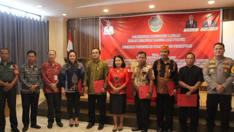 Pemkab Landak Launching Peraturan Bupati Landak Nomor 42 Tahun 2023 tentang Pedoman Pembentukan FORKOMAS