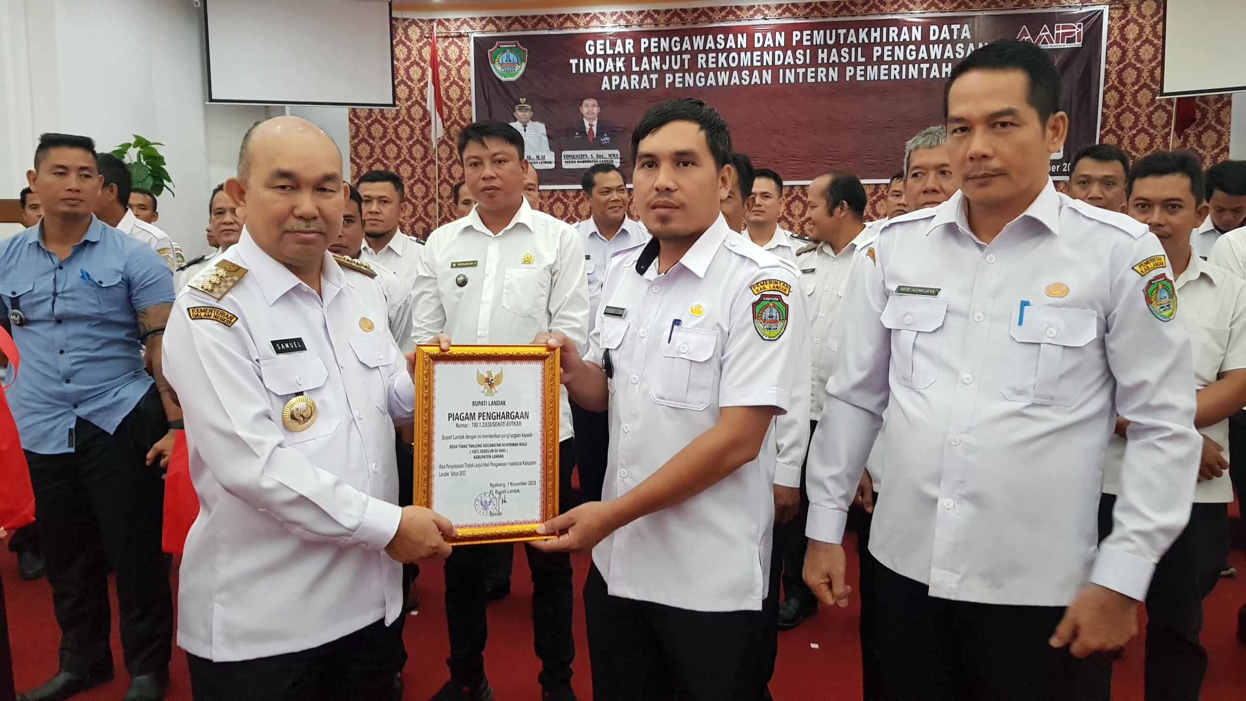 Gelar Pengawasan dan Pemutakhiran Data Tindak Lanjut Rekomendasi Hasil Pengawasan APIP, Samuel : Temuan-Temuan Yang Ada Segera Ditindaklanjuti