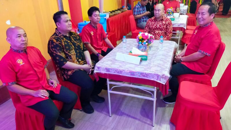 Samuel Buka Kegiatan HUT Ke-18 Pekong Yayasan Hati Murni Ngabang Tahun 2023
