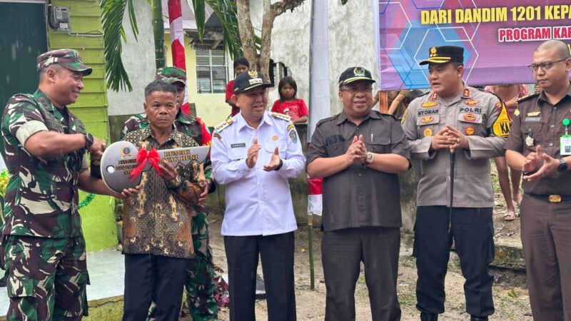 Samuel Hadiri Penutupan Kegiatan Karya Bakti TNI di wilayah kodim 1201/Mempawah Tahun 2023 Di Desa Selutung