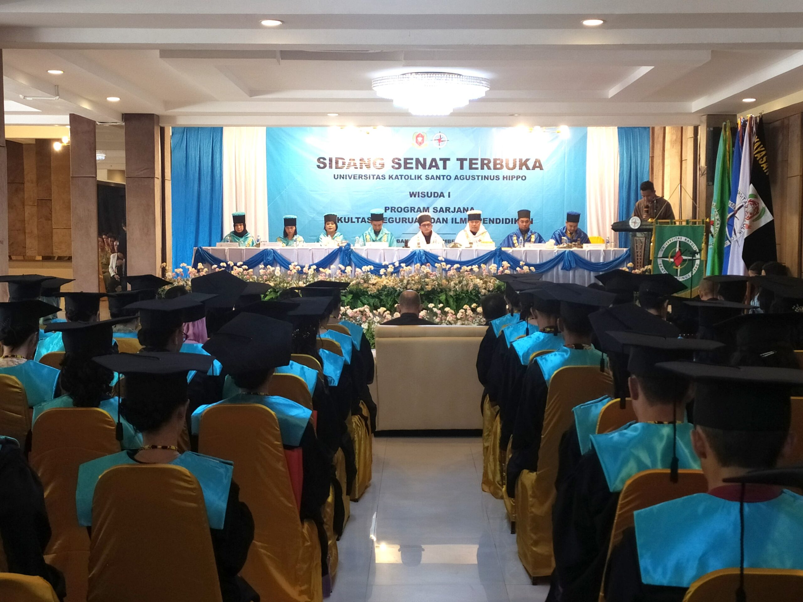 Hadiri Sidang Senat Terbuka Universitas Katolik Santo Agustinus Hippo, Samuel : Saya harap semakin berkembang kedepannya