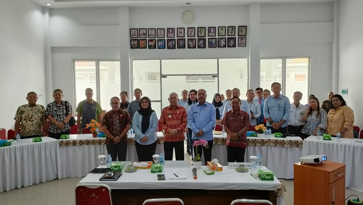 Samuel Hadiri Koordinasi Proses Perpanjangan HGU Kebun Ngabang di PT.Perkebunan Nusantara XIII