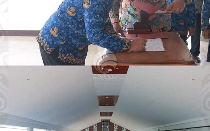 Pengambilan Sumpah/Janji Jabatan dan Pelantikan Pejabat Fungsional di Lingkungan Pemerintah Kabupaten Bengkayang