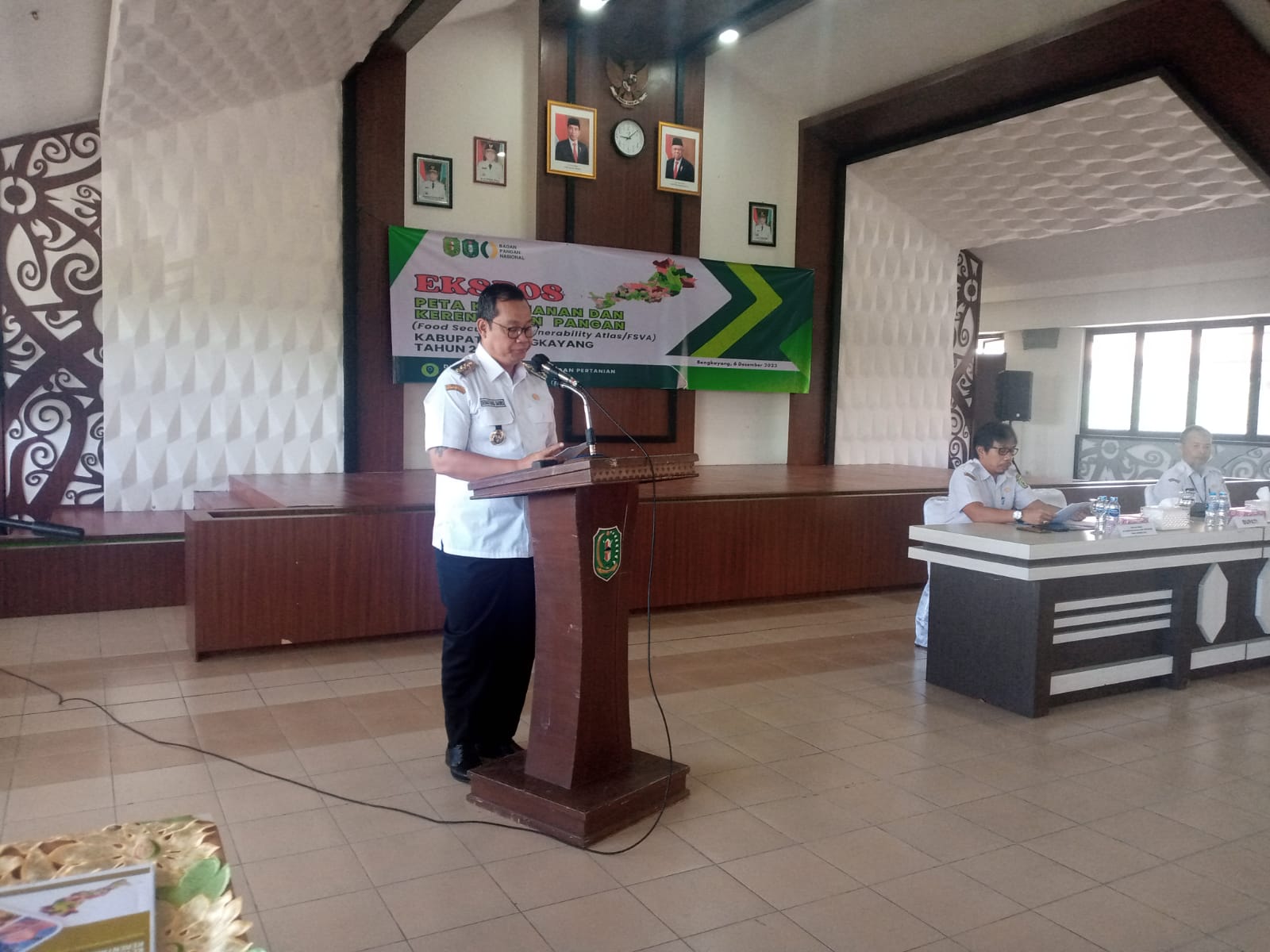 Buka Kegiatan Ekspos Peta Ketahanan dan Kerentanan Pangan, Darwis : Kebutuhan pangan harus terpenuhi arena merupakan kebutuhan paling asasi