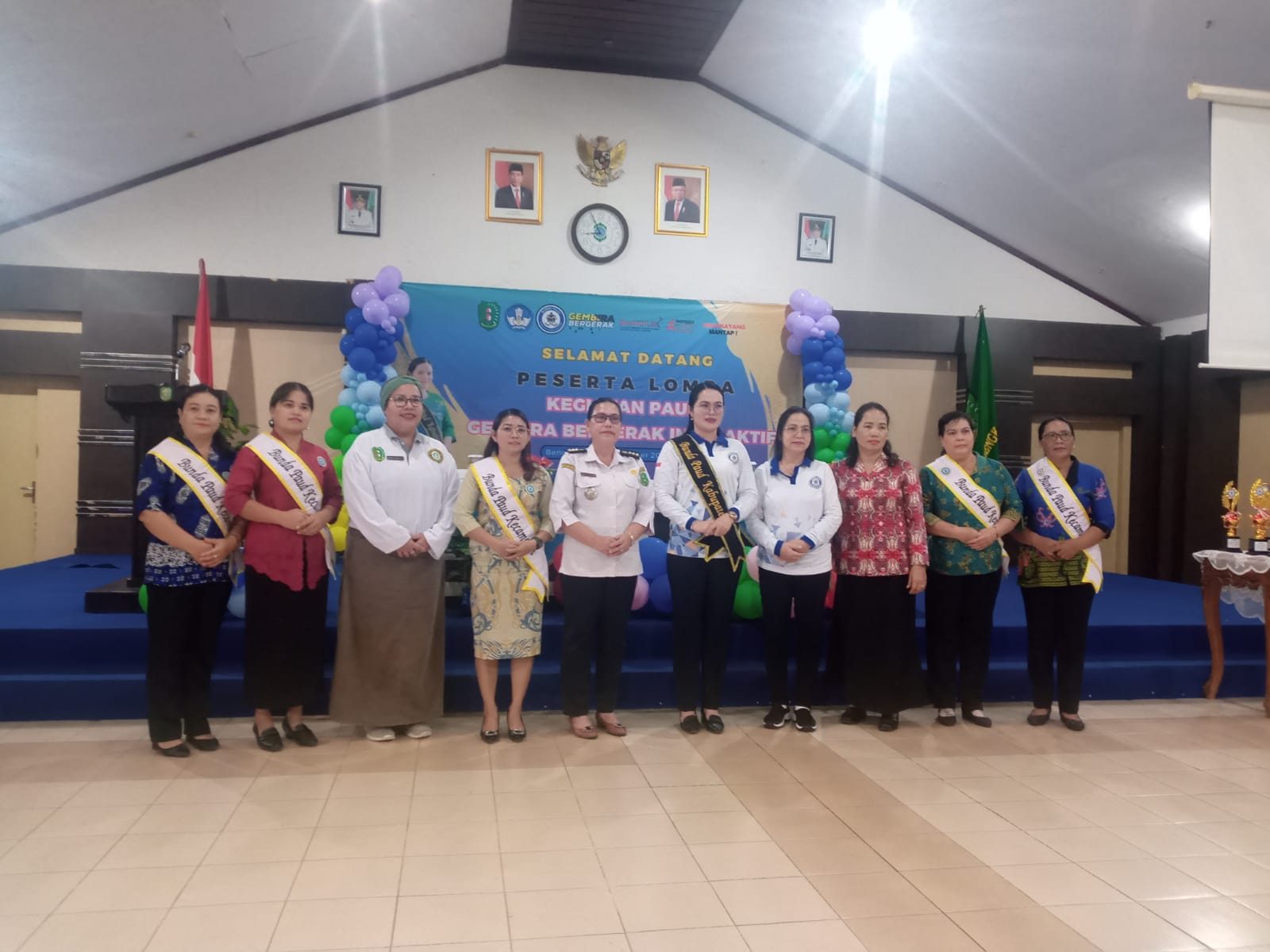 “GEMBIRA BERGERAK INTERAKTIF”, Pokjar PAUD Laksanakan Lomba Tingkat Kabupaten